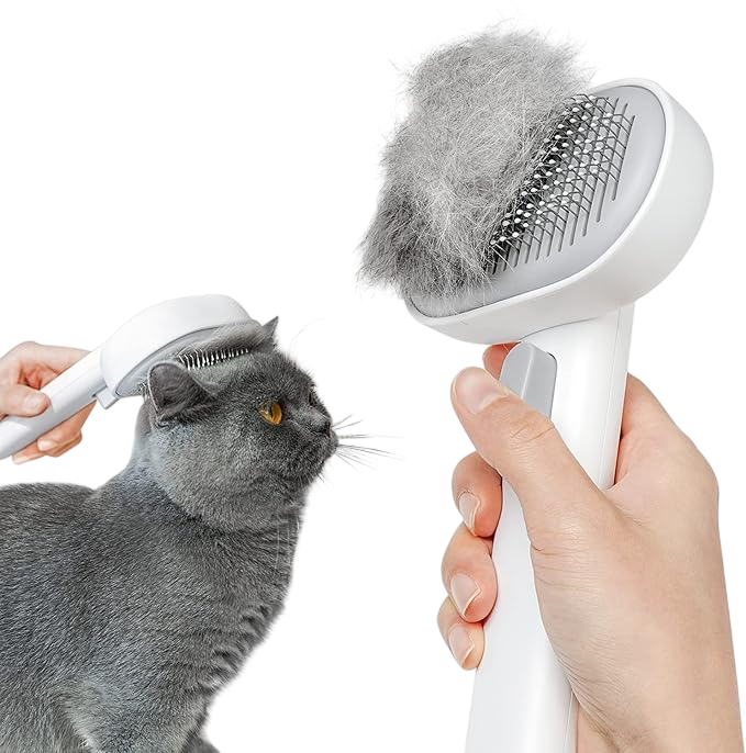 Aumuca Self-Cleaning Cat Brush